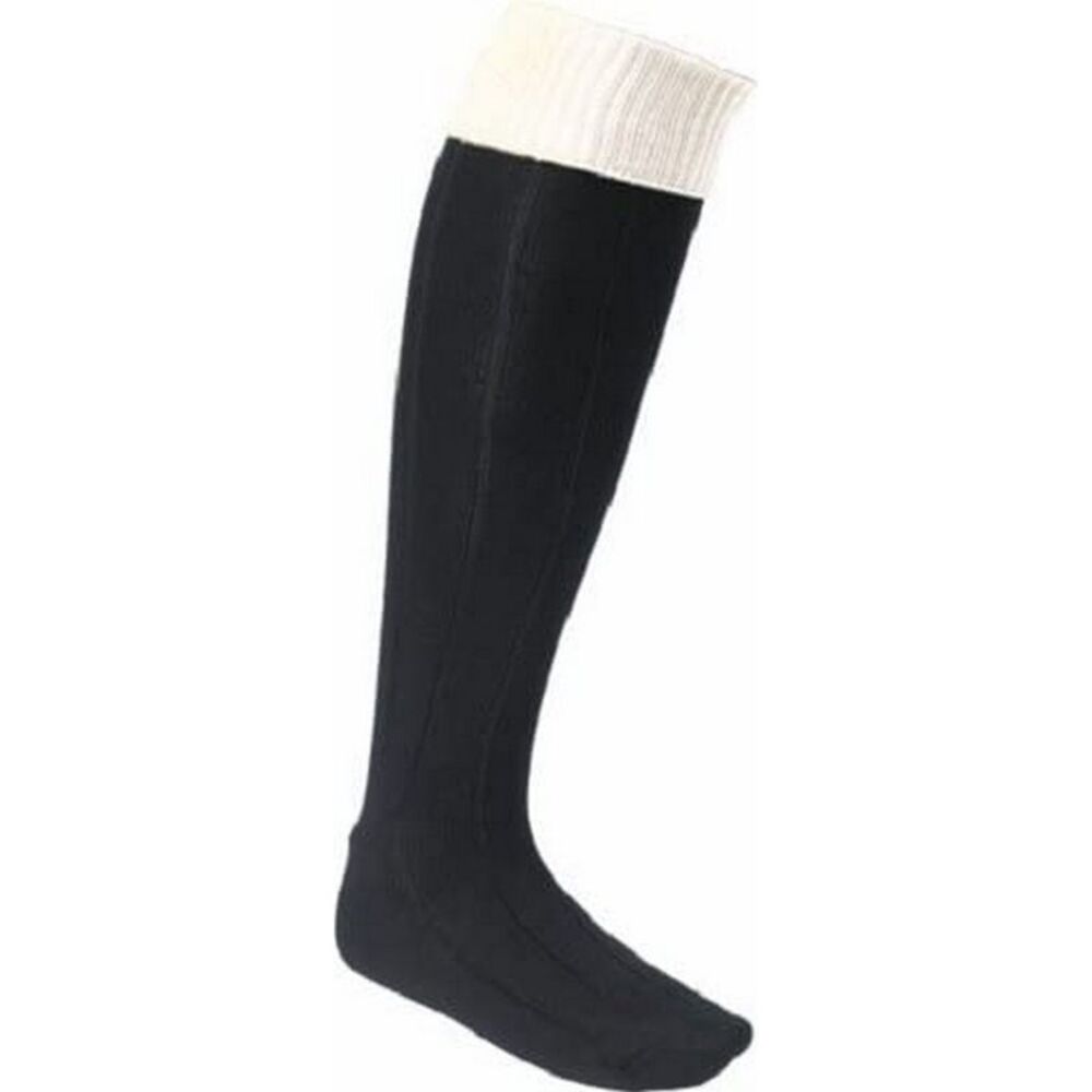 Euro Mens Football Socks / Black/White